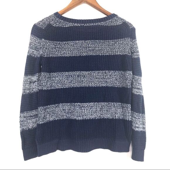 a.n.a Striped Knit Sweater Size L - Picture 3 of 5